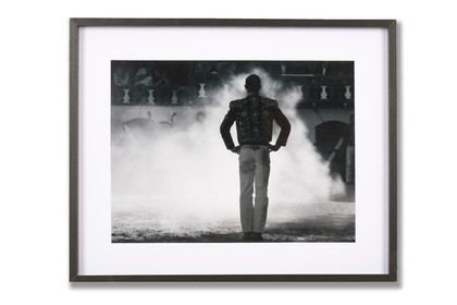 Cadre photo, photographie portrait course landaise 30x45 cm