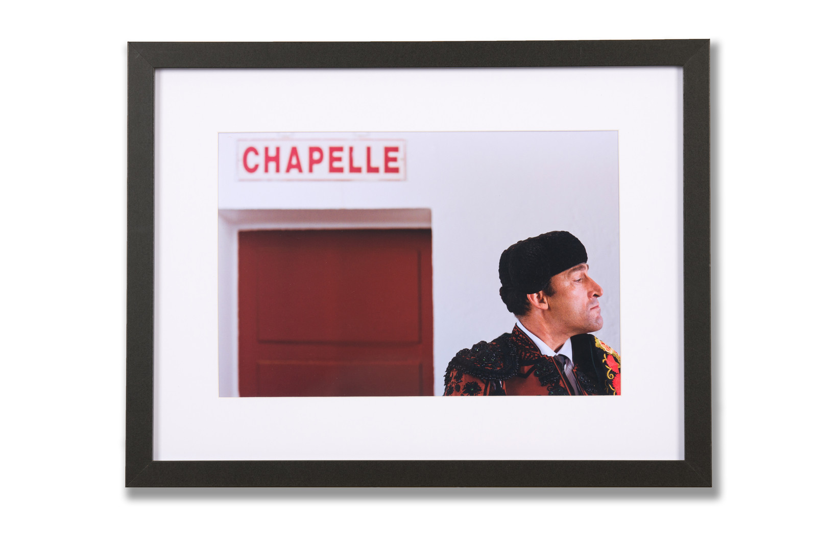 Cadre photo, photographie portrait corrida