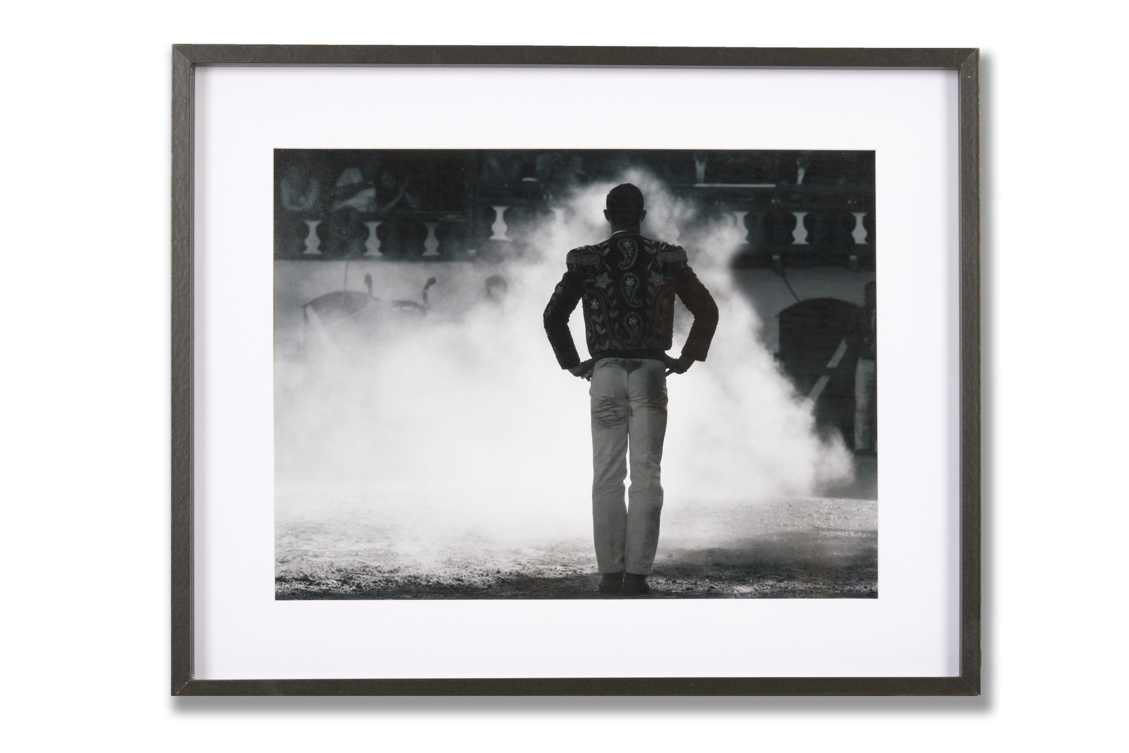 Cadre photo, photographie portrait course landaise 30x45 cm